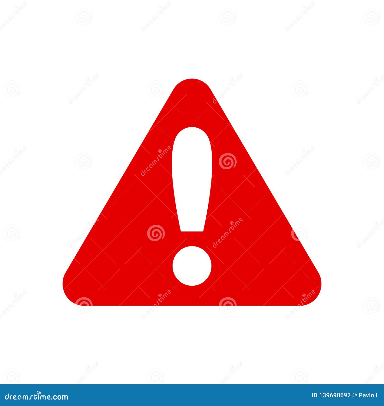 warning, stop sign icon with exclamation marc - 